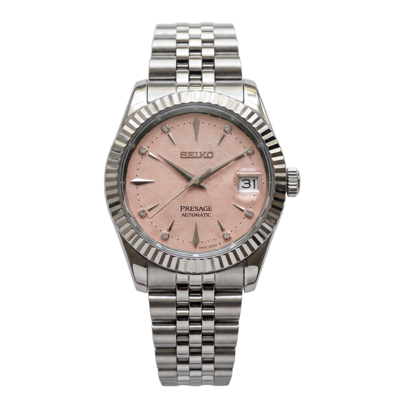 Seiko Mod Presage – Rose Quartz Glow