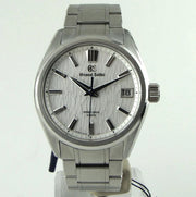 Seiko Mod Grand Seiko White Birch Texture wrist