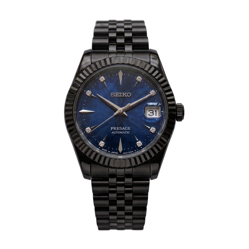 Seiko Mod Presage – Sapphire Sky All Black