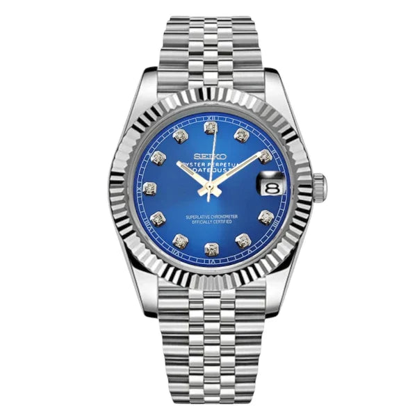 Seiko Mod Ladyjust – Ice Blue Diamond
