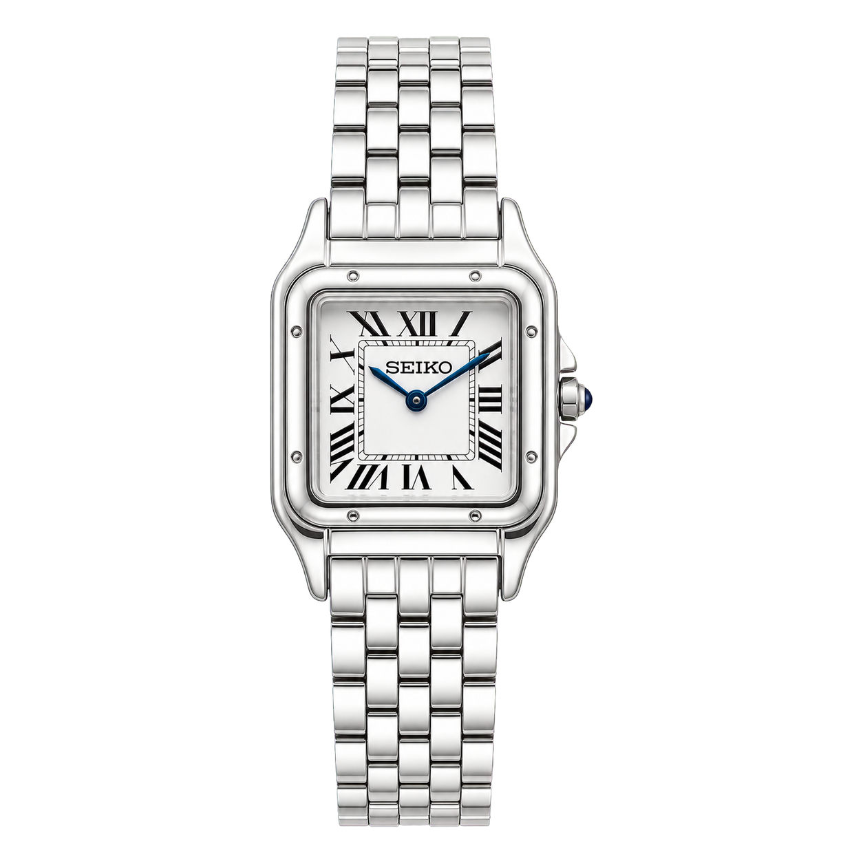 Approved transparent studio product view - Seiko Mod Santos