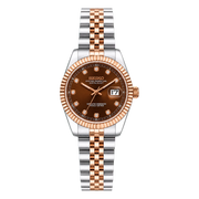 Seiko Mod Ladyjust - Rose Chocolate Diamond studio product view