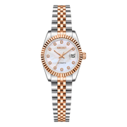 Seiko Mod Ladyjust - Rose Gold Pearl Diamond studio product view
