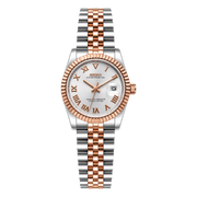 Seiko Mod Ladyjust - Two-Tone Rose Gold Champagne Dial studio product view