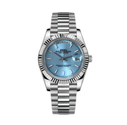 Seiko Mod Day-Date Tiffany Blue dial