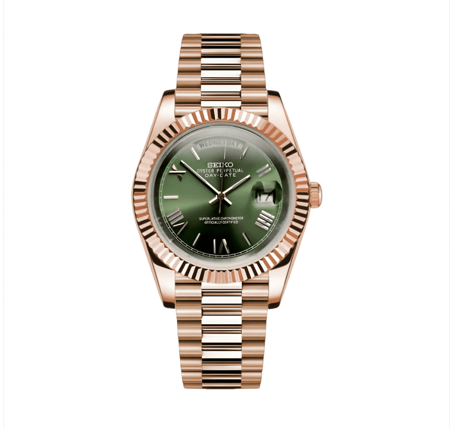 Seiko Mod Day-Date – Mint Green