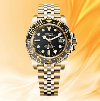 Seiko Mod GMT – Gold