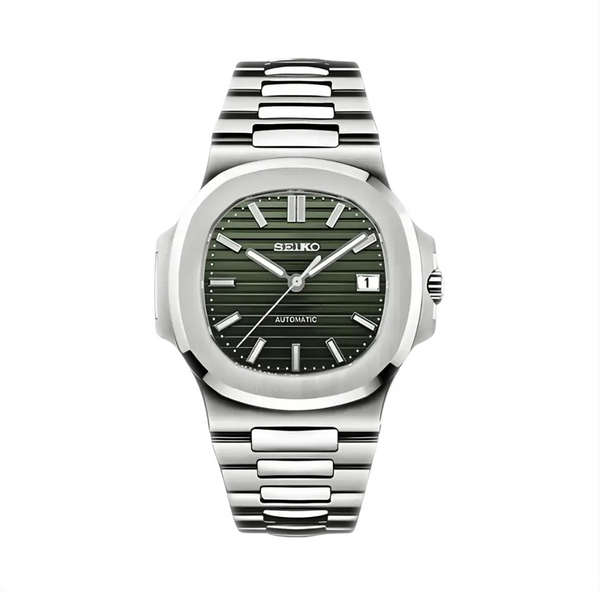 Seiko Mod Nautilus - Olive Grove