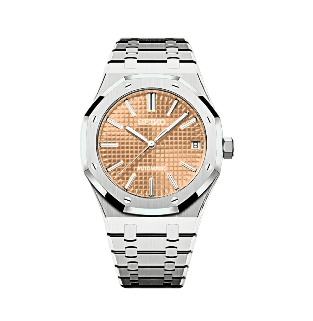 Seiko Mod Royal Oak – Cadran champagne