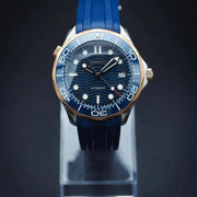 Seiko Mod Seamaster Diver – Rose Gold & Blue supplier photo 2
