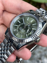 Seiko Mod Sky-Dweller – Olive Green Jubilee supplier photo 2