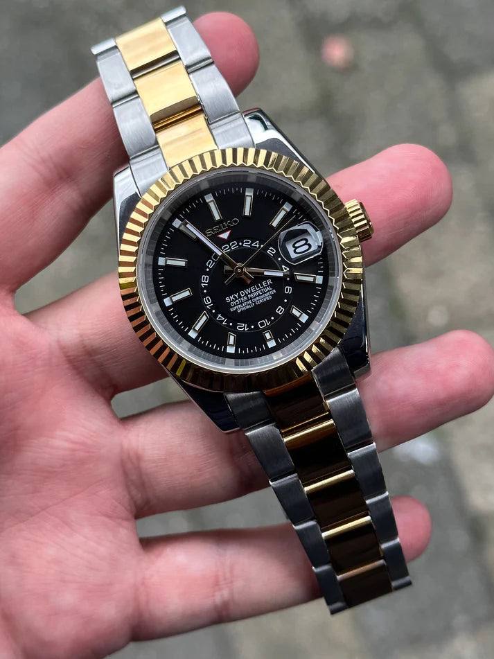Seiko Mod Sky-Dweller – Two-Tone Black supplier photo 2