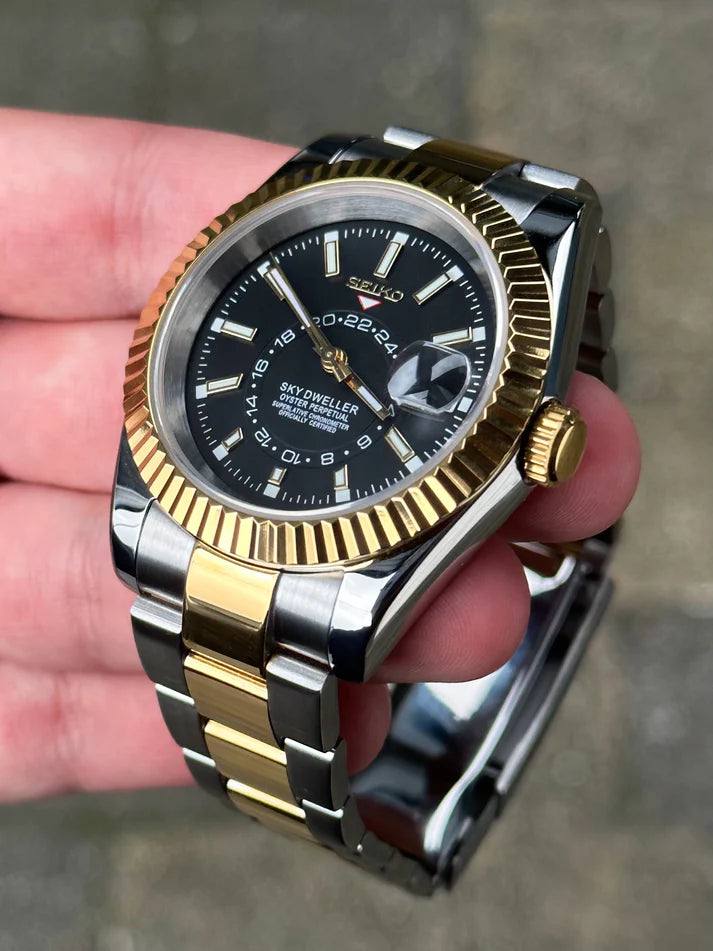 Seiko Mod Sky-Dweller – Two-Tone Black supplier photo 3