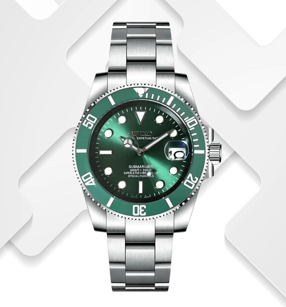 Seiko Mod Submariner - Hulk