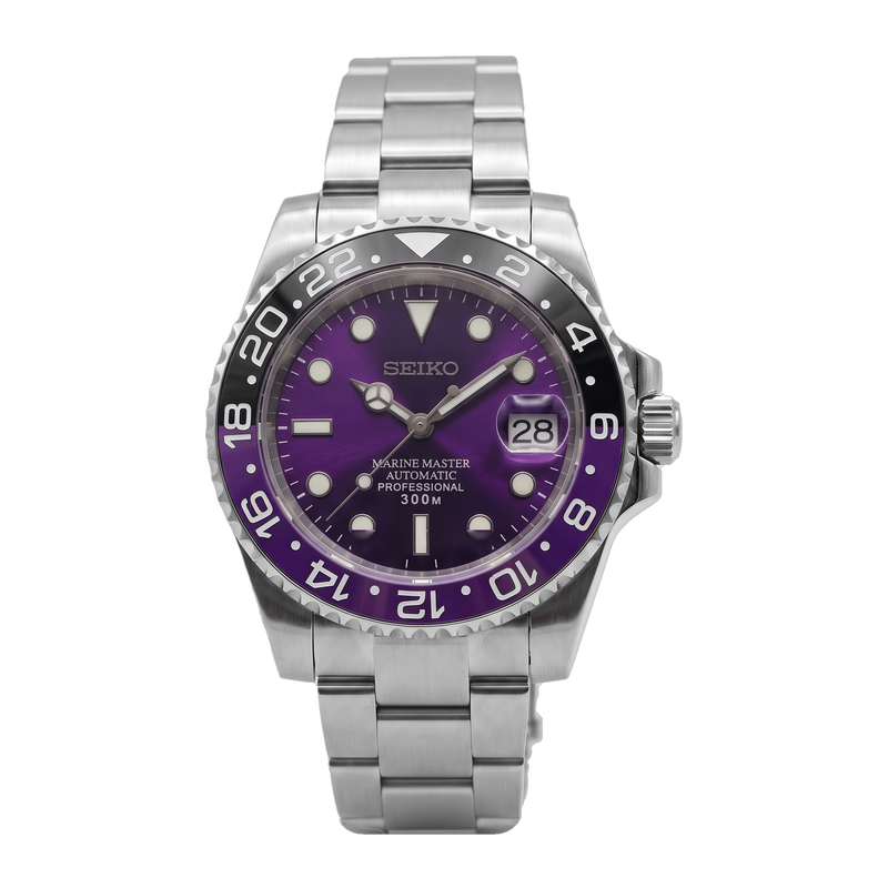 Seiko Mod Submariner 24H – Purple Joker