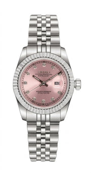 Seiko Mod Ladyjust Pink Diamond dial 31mm