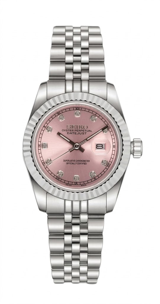 Seiko Mod Ladyjust – Pink Diamond