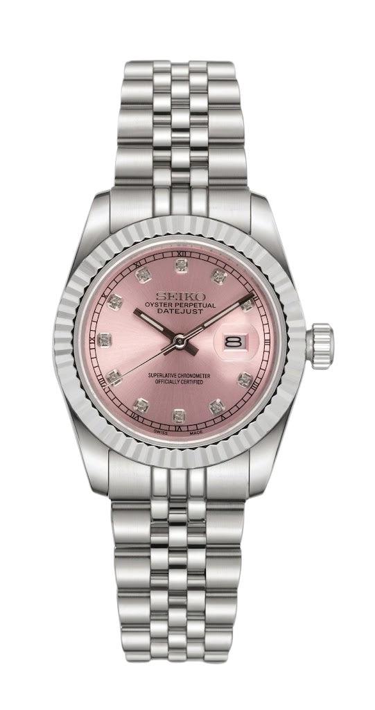 Seiko Mod Ladyjust – Pink Diamond