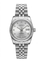 Seiko Mod Ladyjust Silver Diamond 31mm women's watch