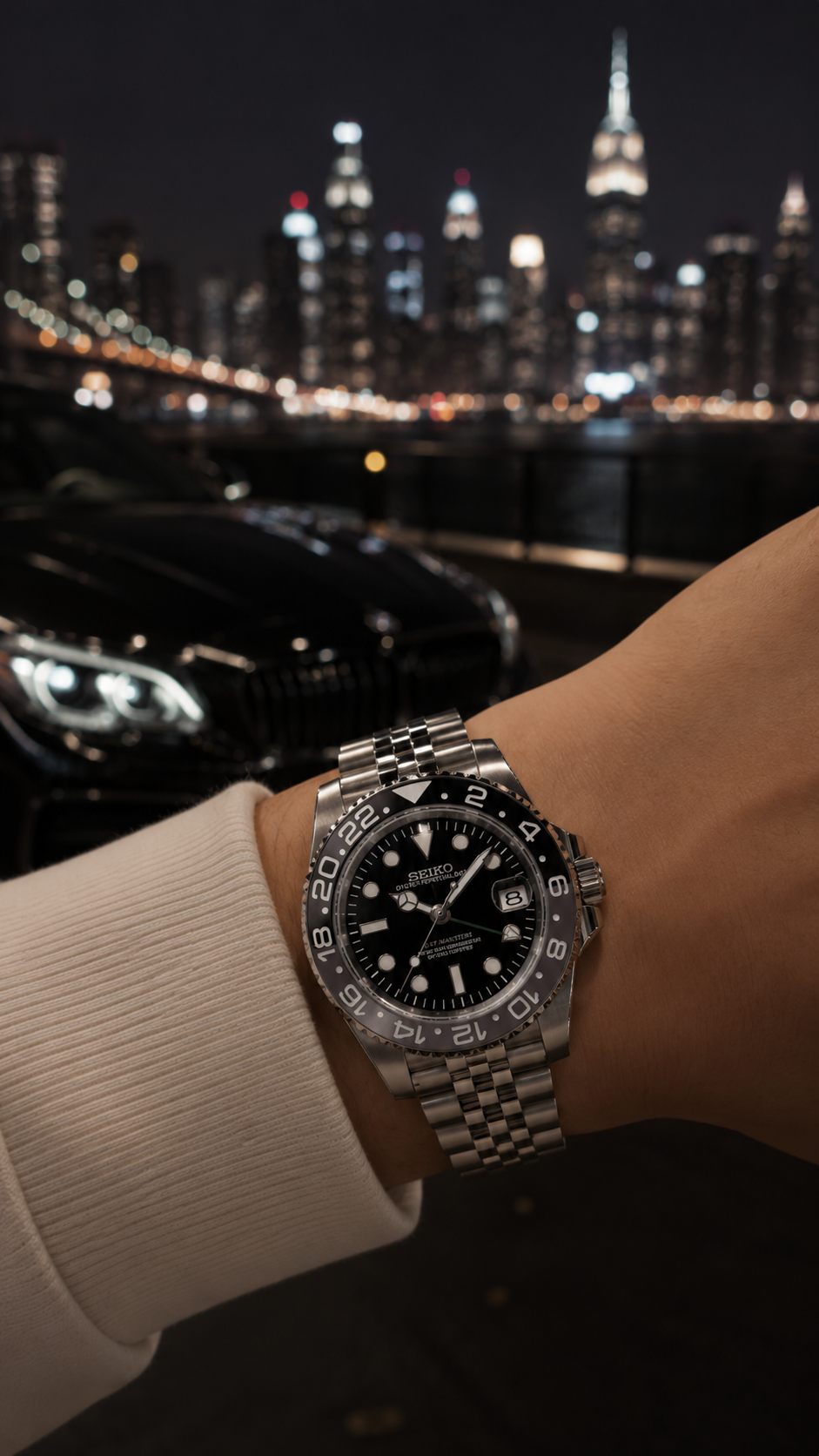 SEIKO GMT BRUCE WAYNE