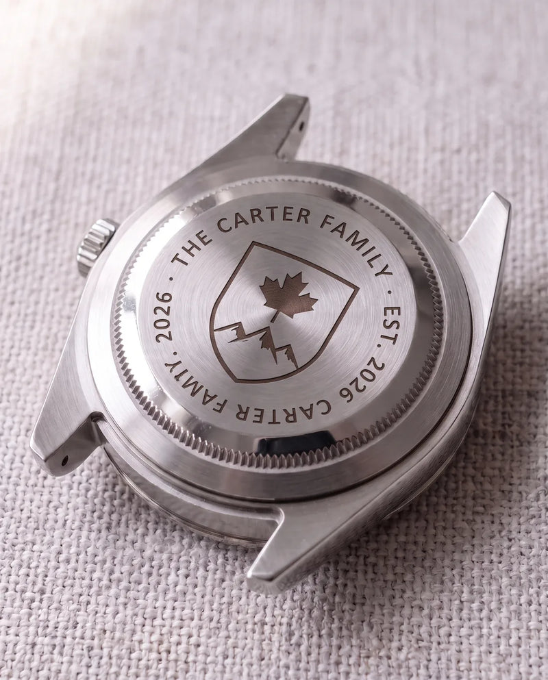 Your own logo engraving example