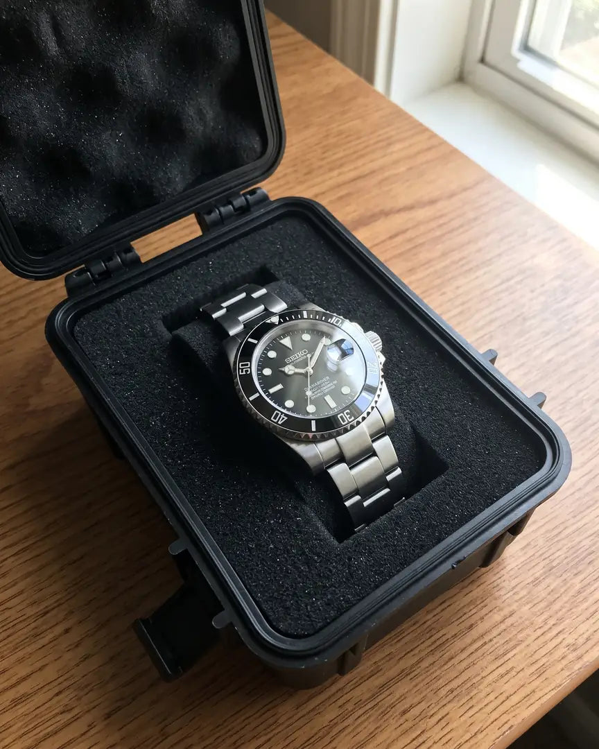 Seiko Mod Submariner 24H – Purple Joker on the wrist