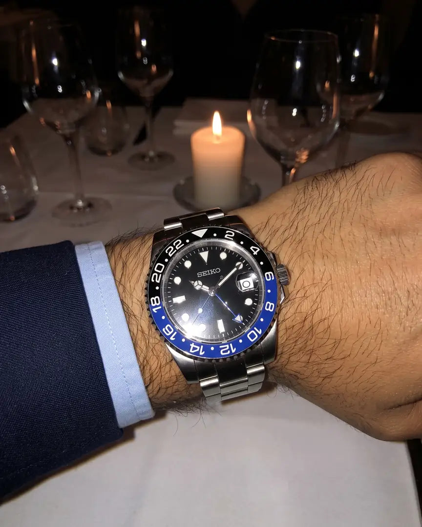 Seiko Mod GMT – Batman on the wrist