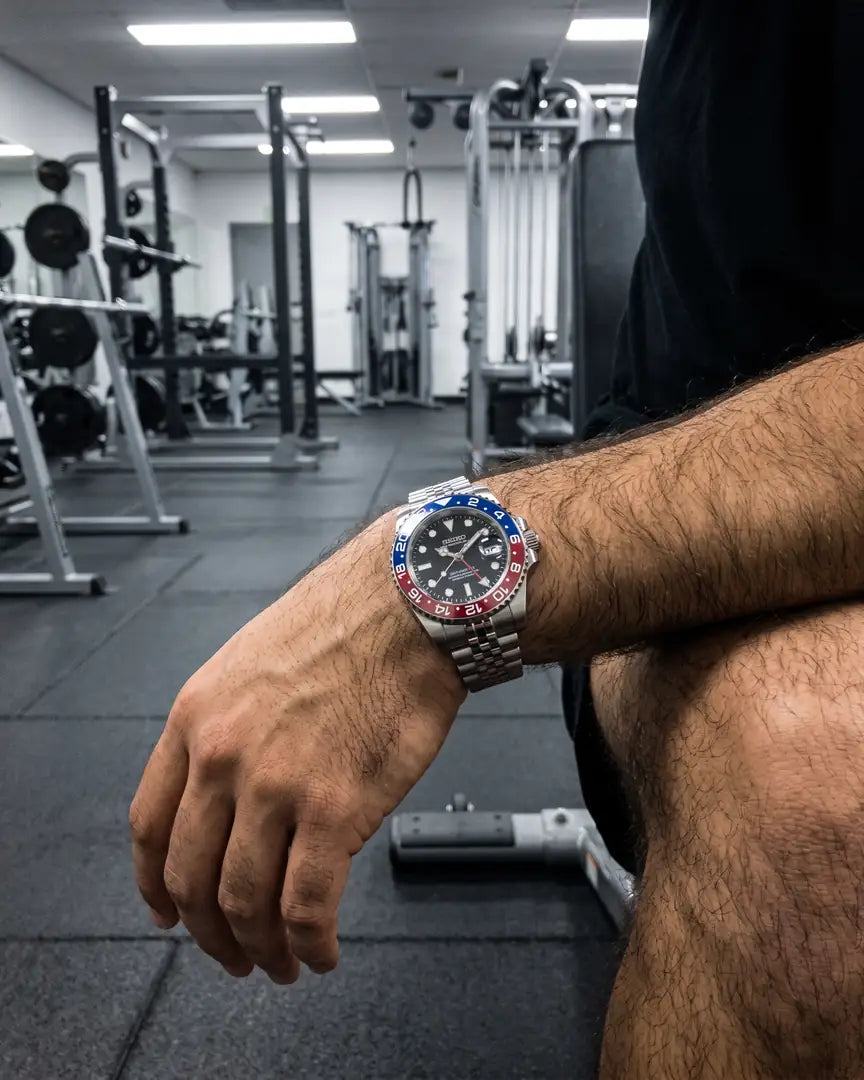 Seiko Mod GMT – Two-Tone Zombie on the wrist