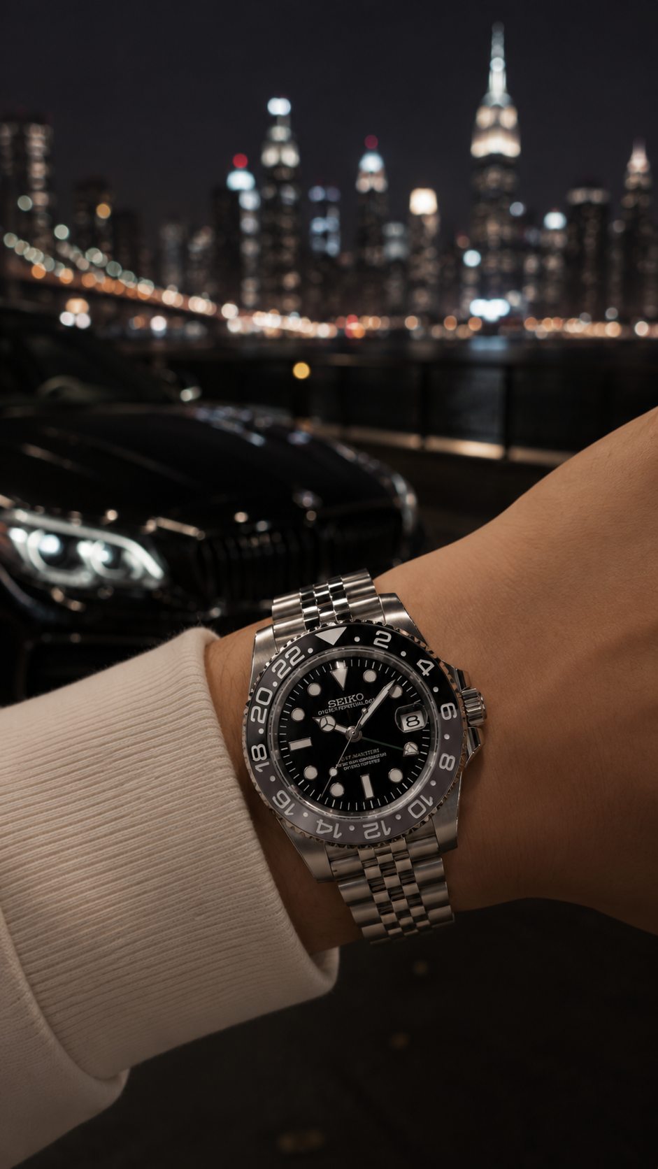 SEIKO GMT BRUCE WAYNE